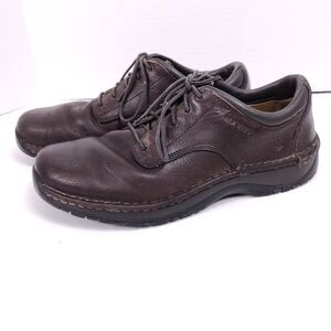 Red Wing 6704 Men’s Oxford Work Shoes Brown Leather Slip Resistant Size 9 E2 Red Wing 6704 Mens 11.5 Safety Alloy Toe Stitch Oxfords  main image 3